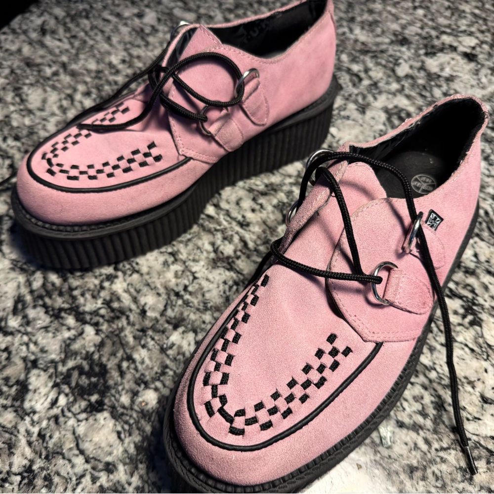 T.U.K. Pink Creepers
